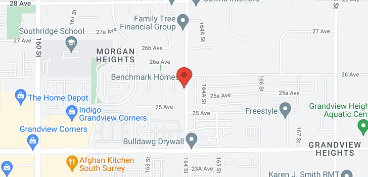 map of 2571 164TH STREET